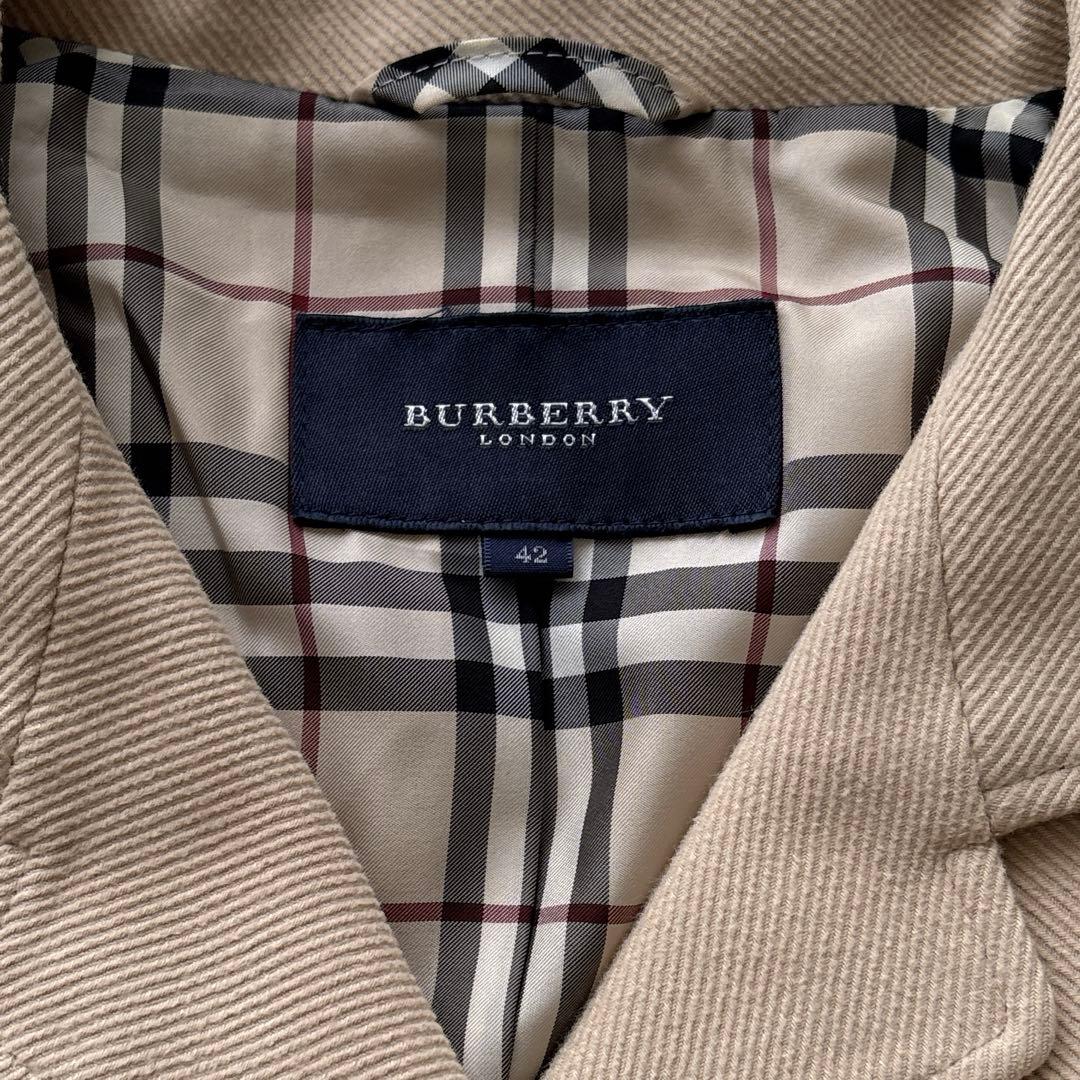 大きいサイズ42✨BURBERRY　バーバリー　ジャケット　ノバチェック