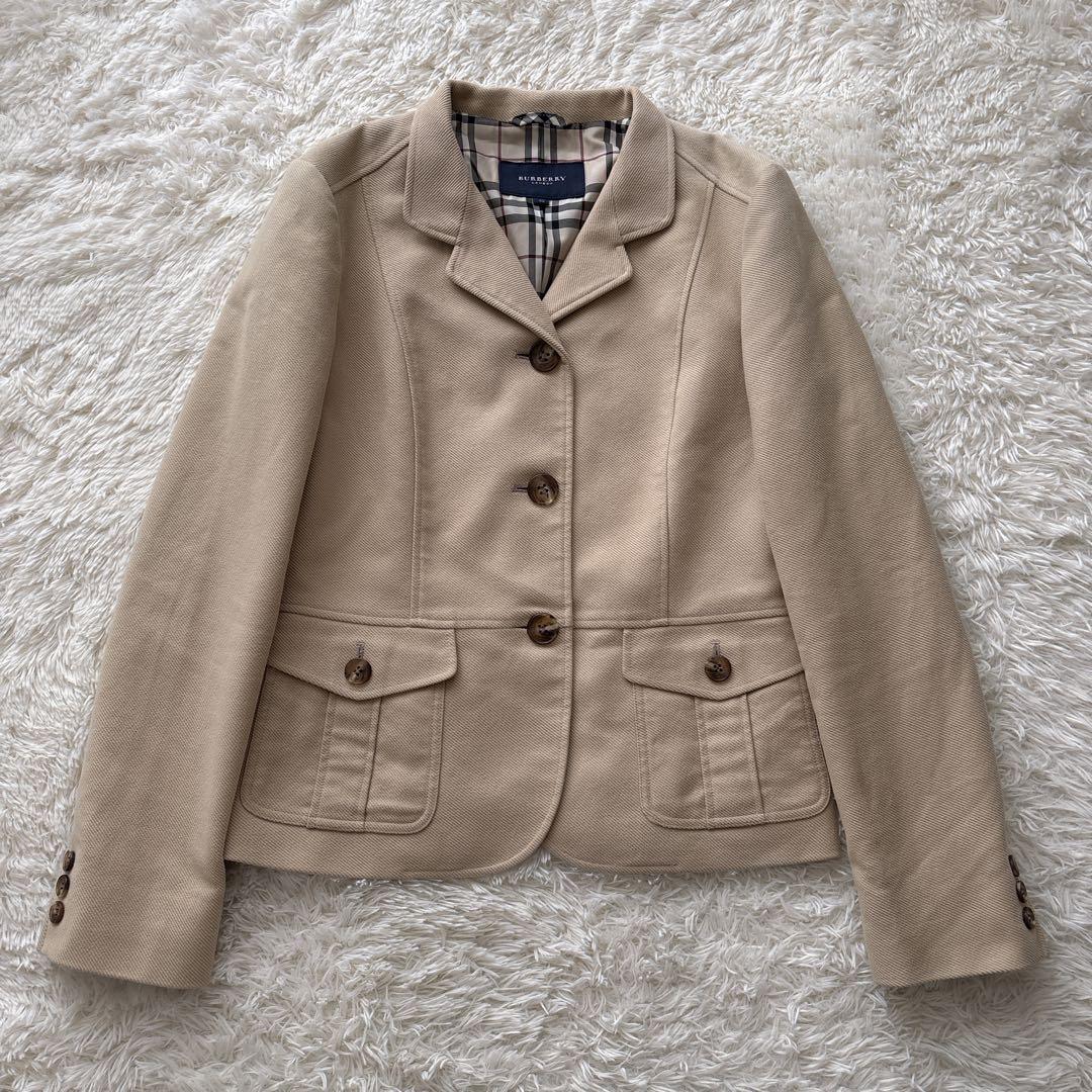 大きいサイズ42✨BURBERRY　バーバリー　ジャケット　ノバチェック