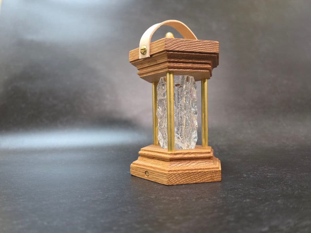 ゴールゼロ クリスタルシェード シェード オーク ルーカス ランタンシェード