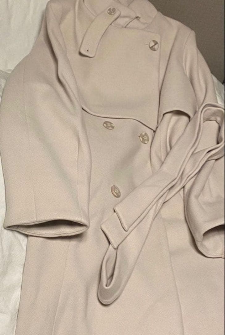 dazzlin 2wayカラーレディコート アイボリー