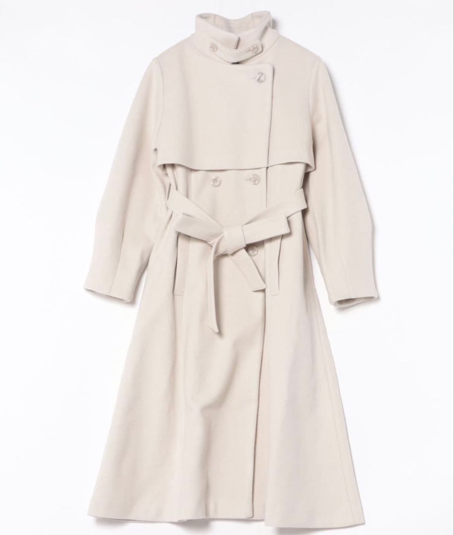 dazzlin 2wayカラーレディコート アイボリー