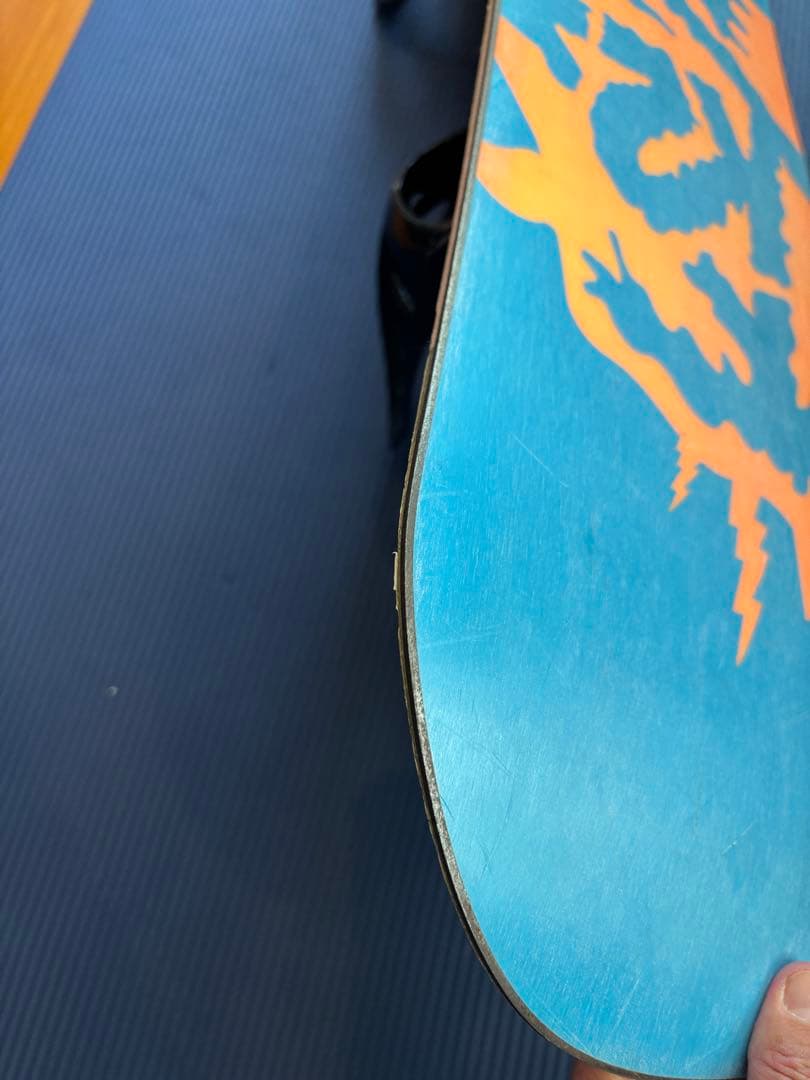 100cm キッズ スノーボード ビンディングセット子供 スノボー K2