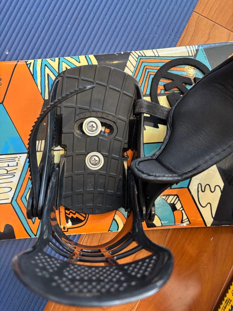 100cm キッズ スノーボード ビンディングセット子供 スノボー K2