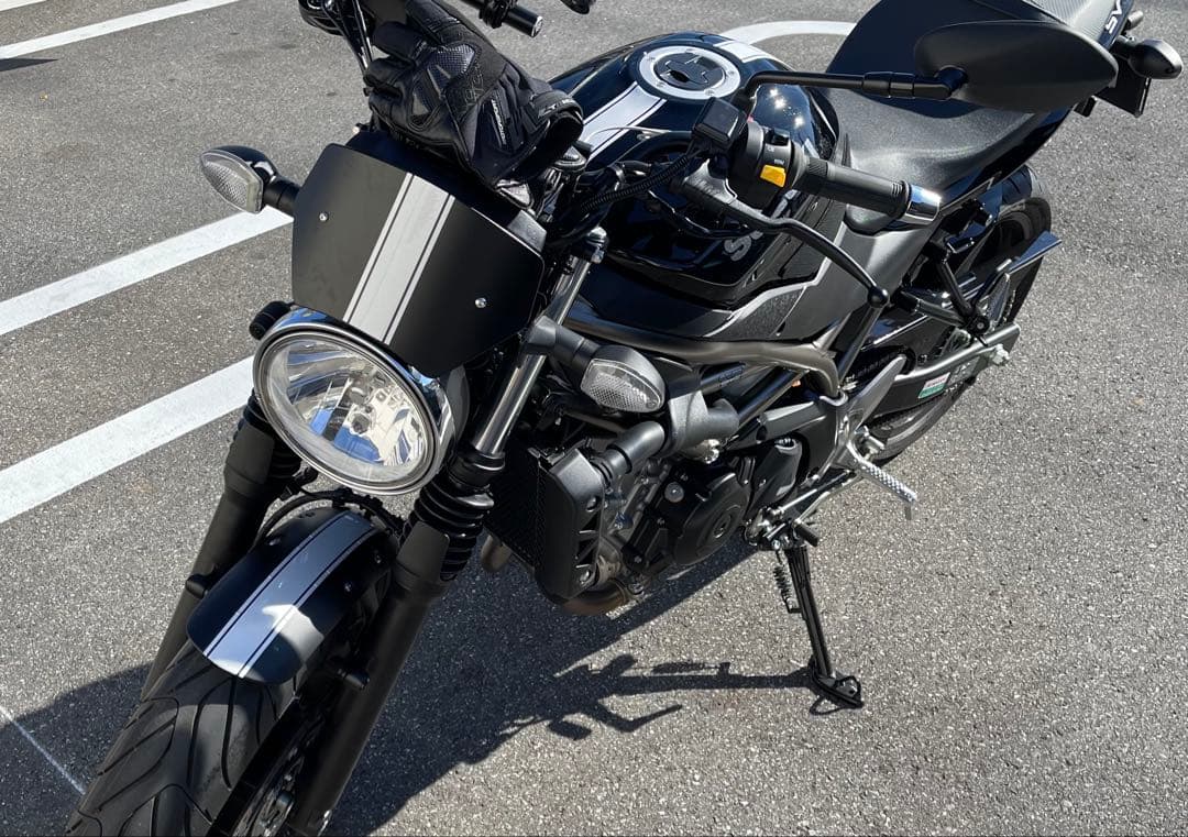 s*o様 SV650用ドレスアップパーツ２点セット