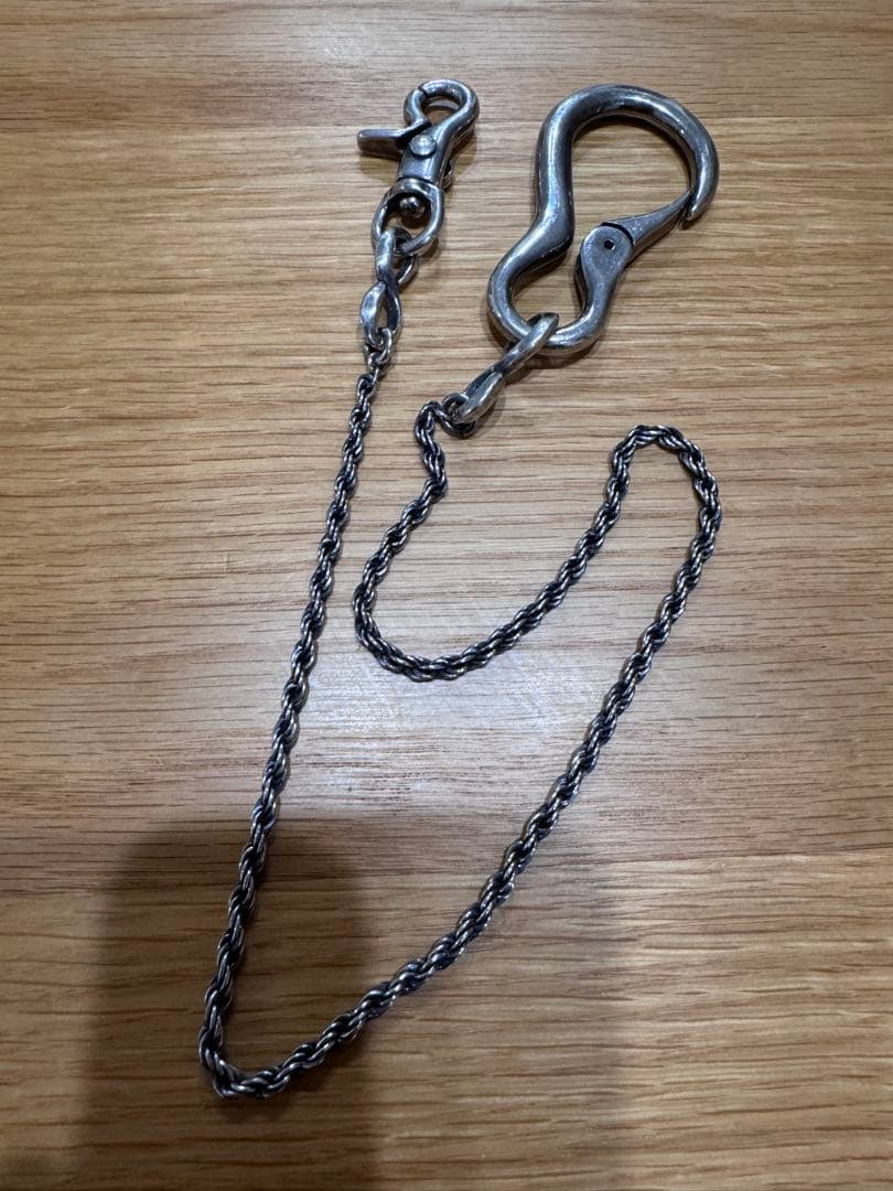 ラウンジリザード　シルバーウォレットチェーン　全長56.8cm
