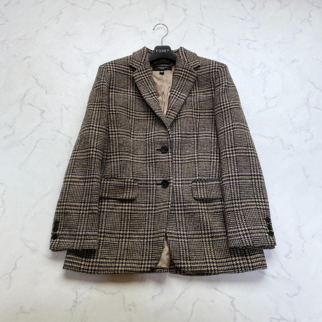 マックスマーラウィークエンド ツイード テーラード 千鳥 チェック 38