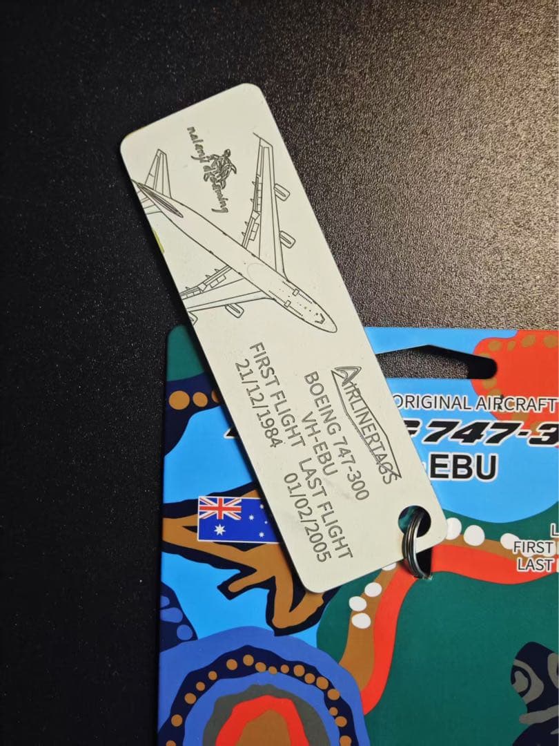 カンタス航空 Airlinertags ボーイング747-300