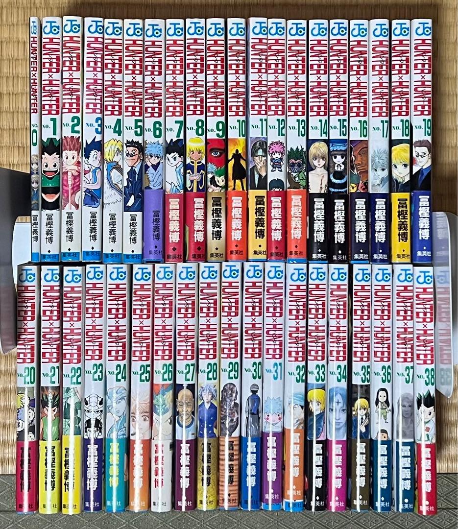 【14.15日限定セール！】【全巻初版帯】HUNTER×HUNTER 全39巻