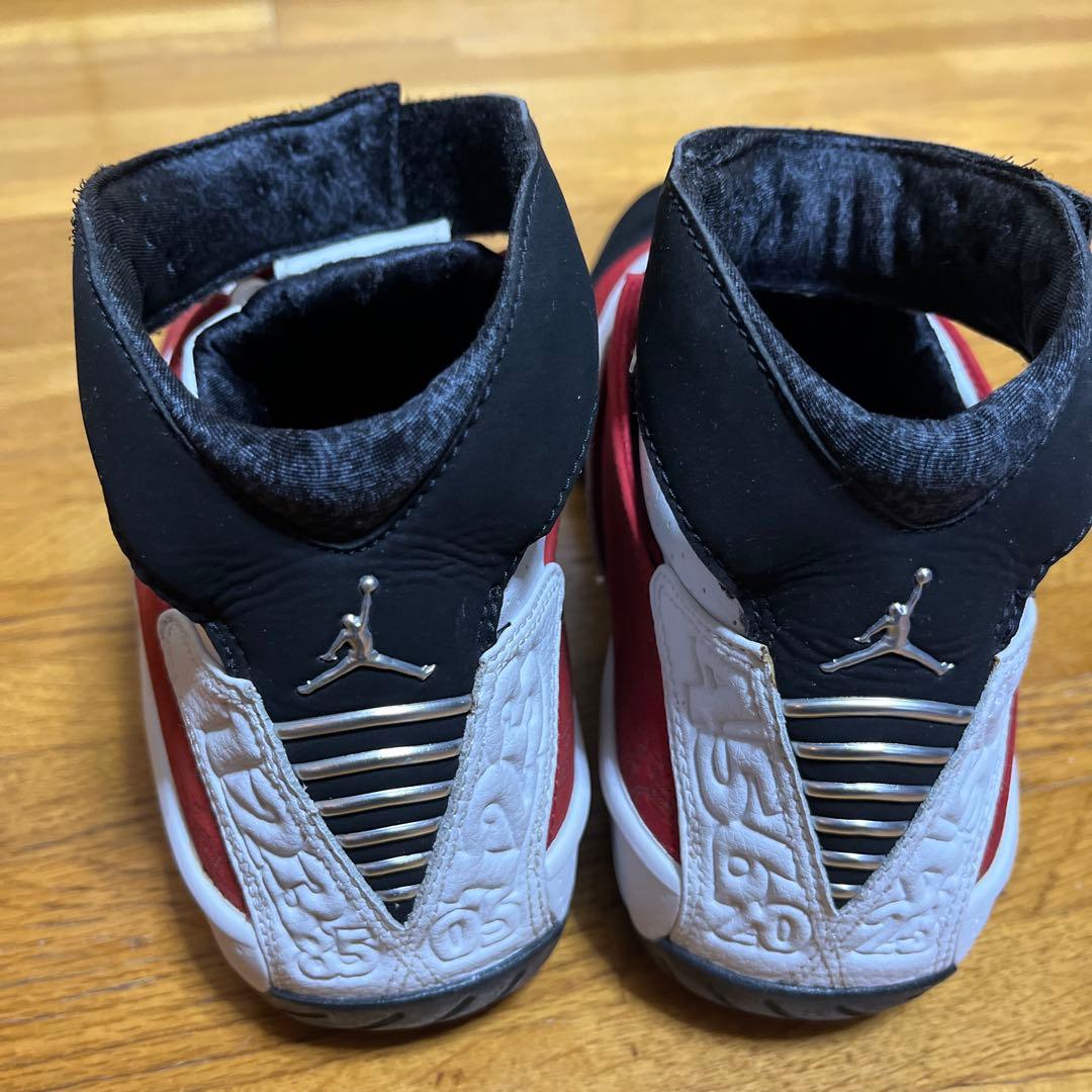エアジョーダンAirJordan xx20 US8.5 20周年記念モデル白赤黒