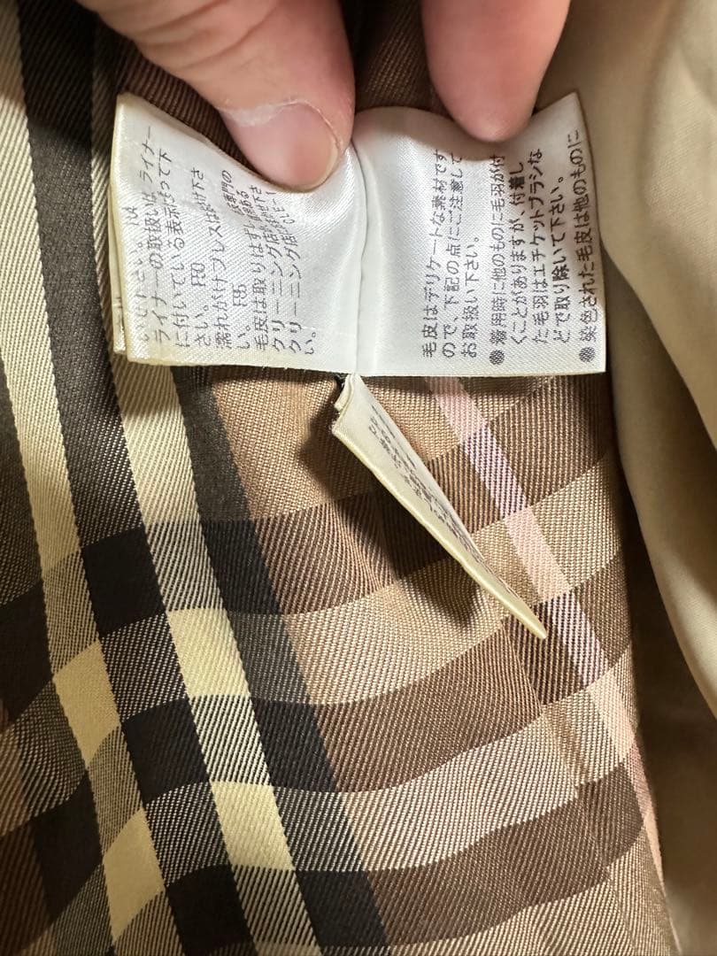 BURBERRY BLUE LABEL トレンチコート サイズ 38 コットン