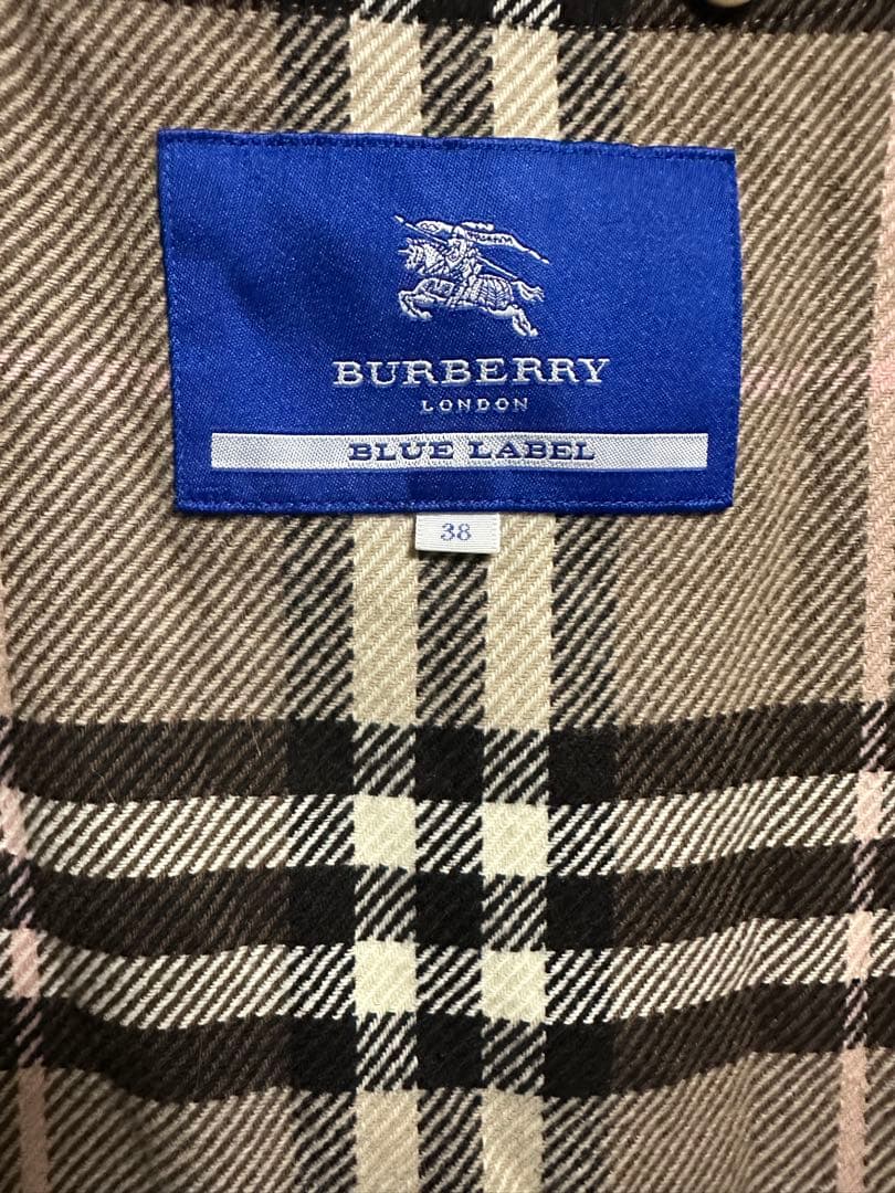 BURBERRY BLUE LABEL トレンチコート サイズ 38 コットン