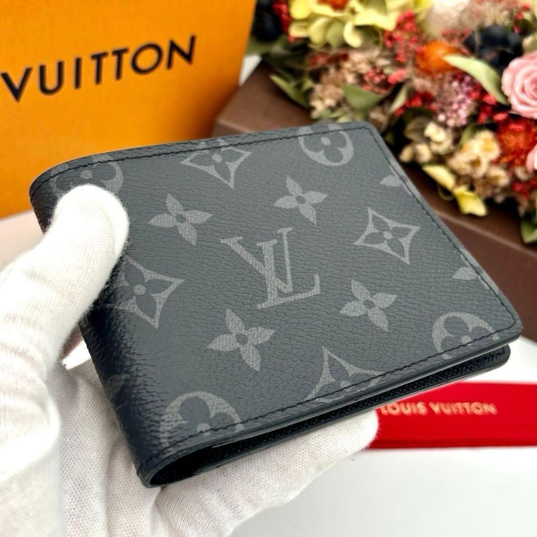 しん様　ルイヴィトン モノグラム エクリプス ポルトフォイユ ミュルティプル 財