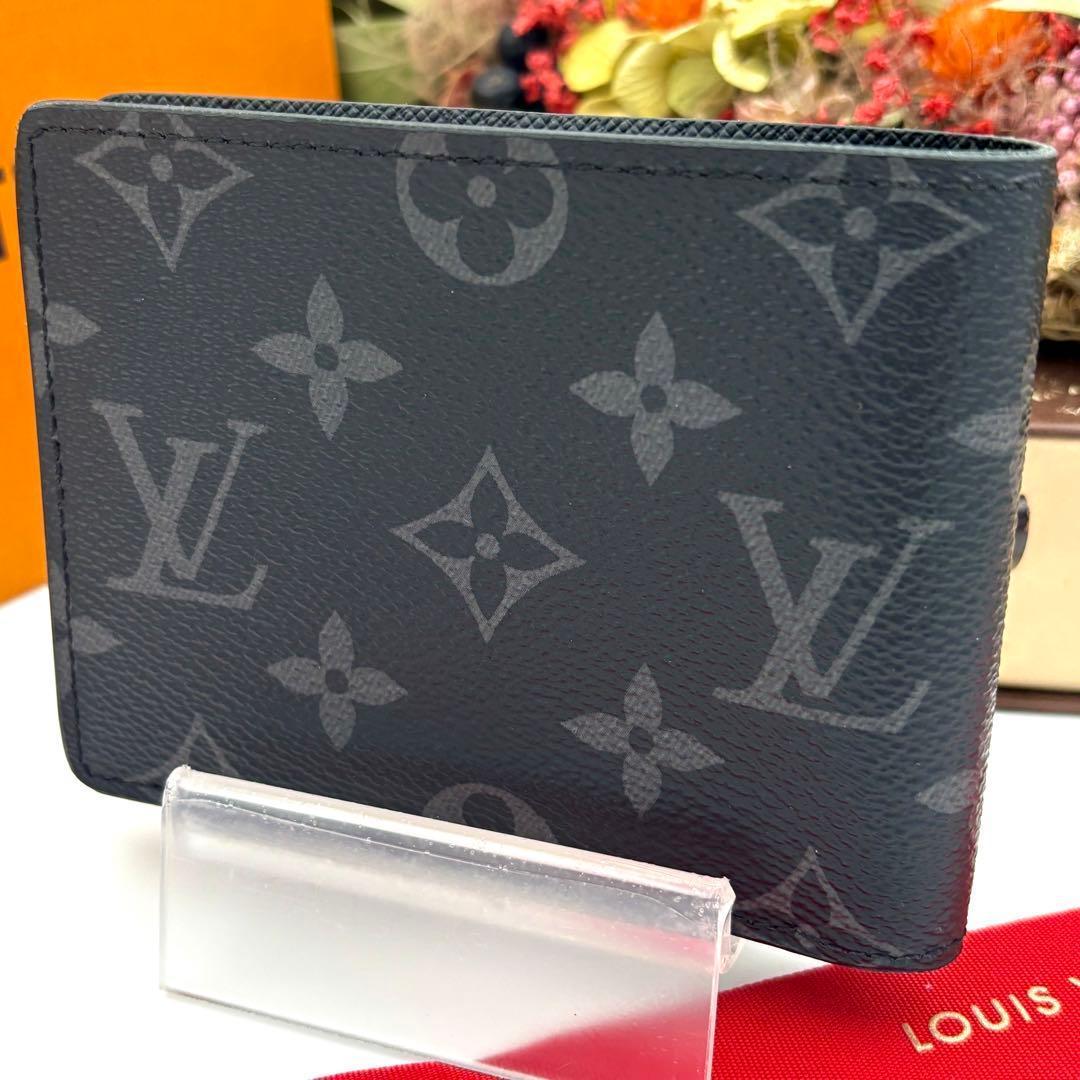 しん様　ルイヴィトン モノグラム エクリプス ポルトフォイユ ミュルティプル 財