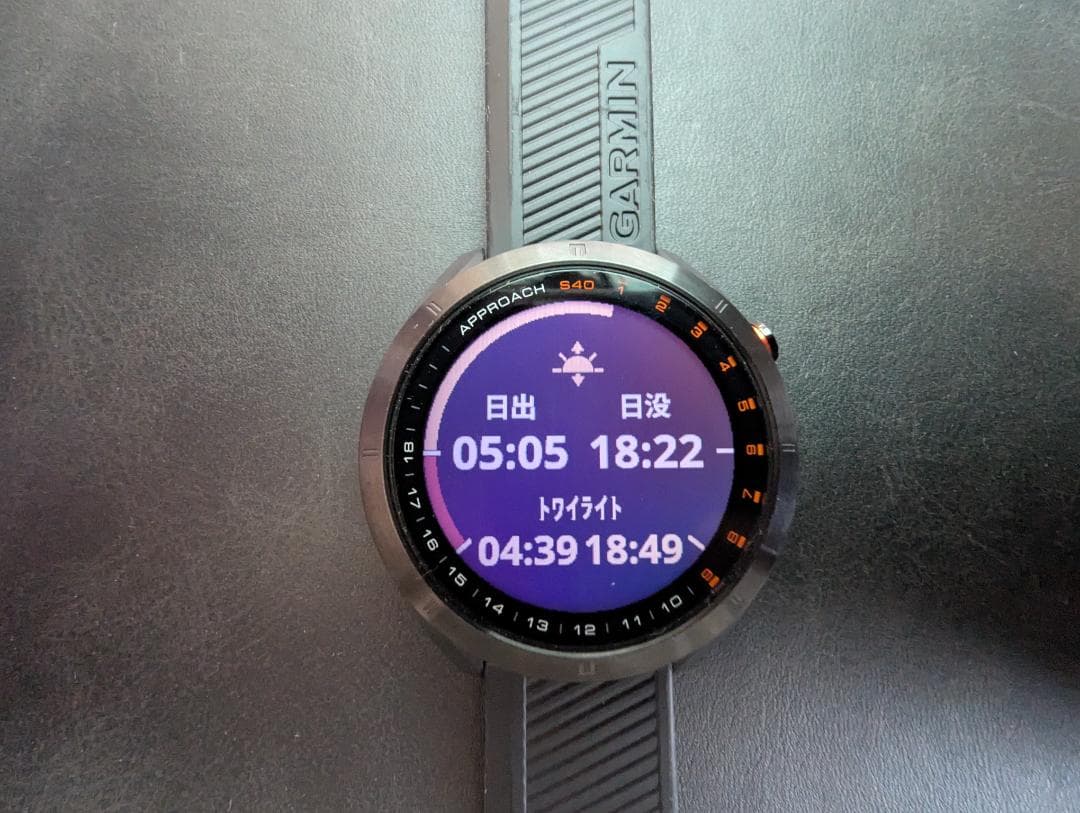 GARMIN APPROACH S40 GPSゴルフナビ