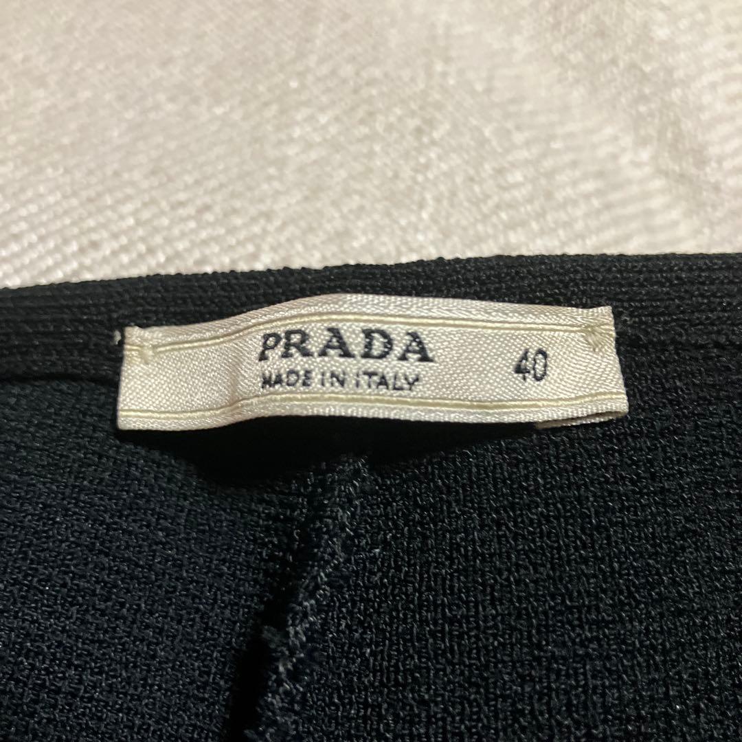 【美品】 PRADA プラダ　レギンス スパッツ　　　黒　サイズ40