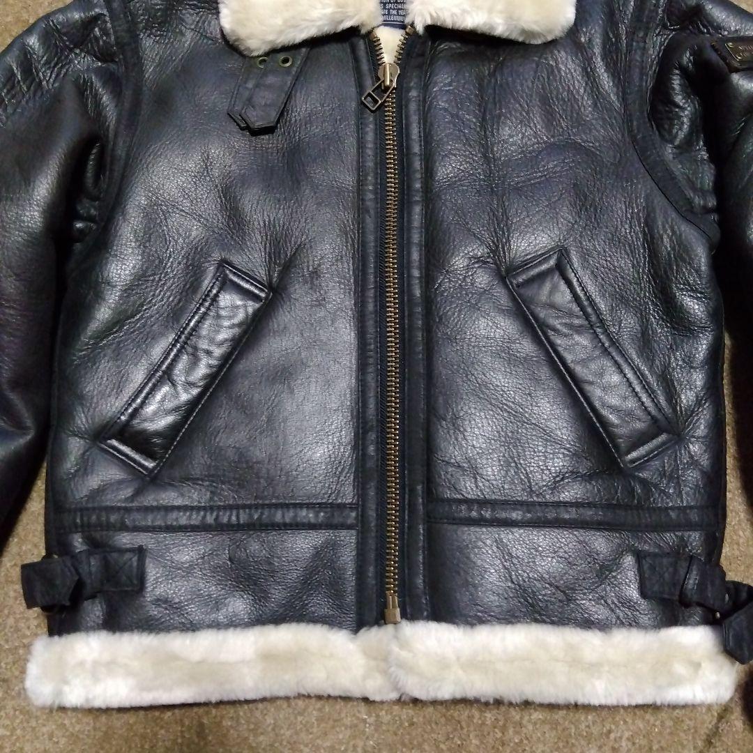 Sサイズ 非売品 SUNTORY BOSS ボス B-3 牛革 美品