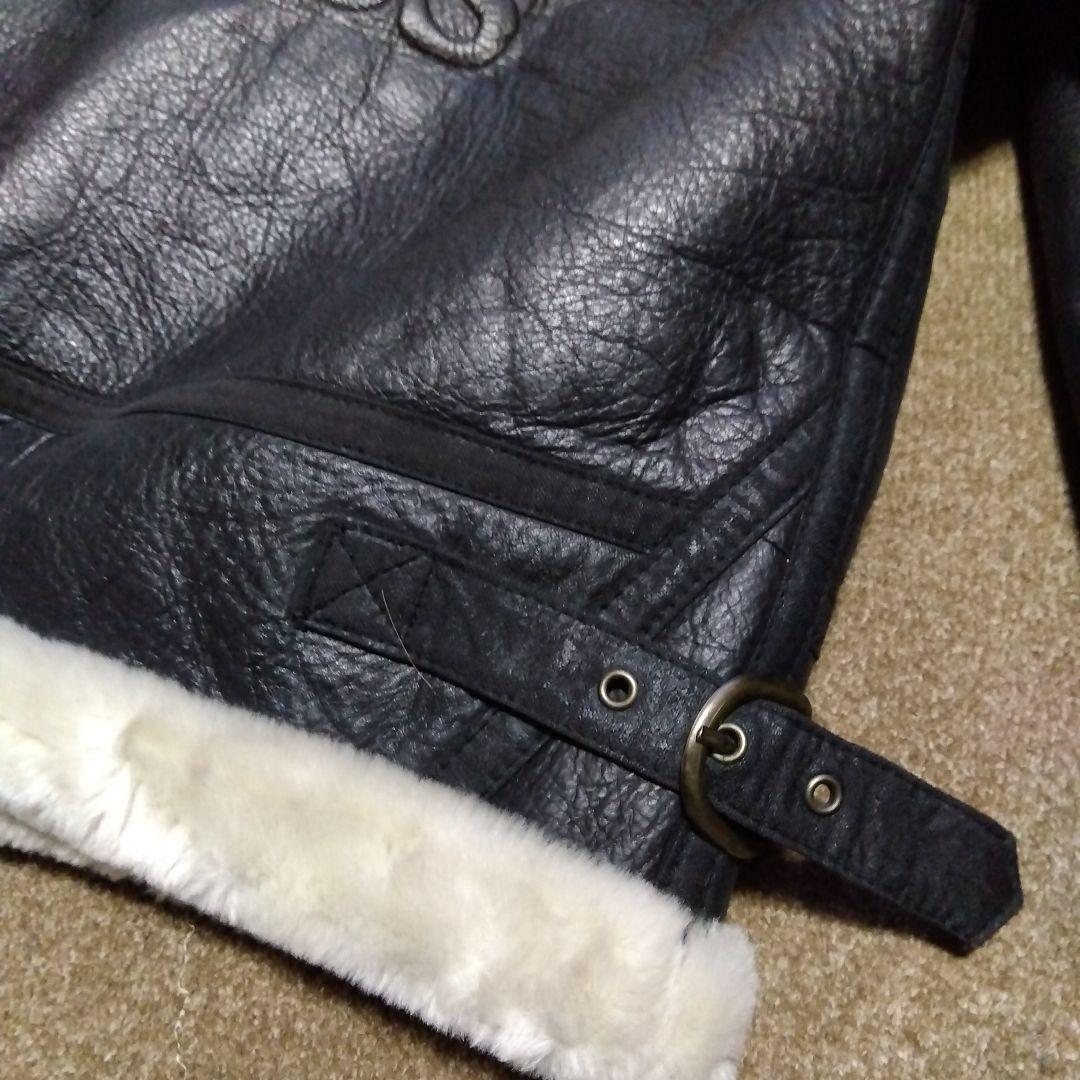 Sサイズ 非売品 SUNTORY BOSS ボス B-3 牛革 美品