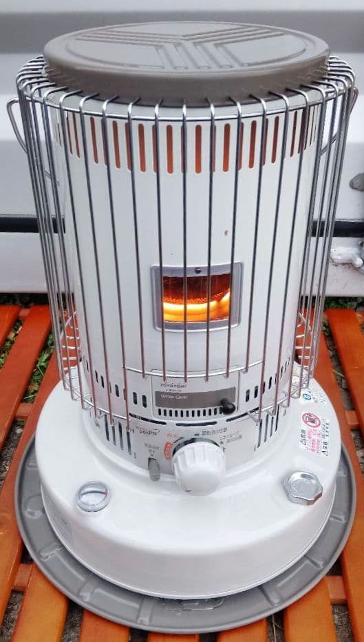 【美品】自然通気形開放式石油ストーブ　KS-67H　2021年製