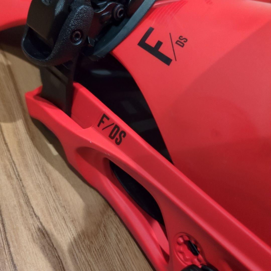 FLUX スノーボードビンディング M レッド　DS Mサイズ