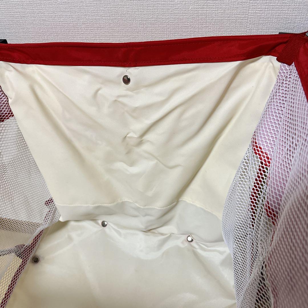 美品 molten ボールカゴ キャスター付き 折りたたみ式 収納バッグ付き