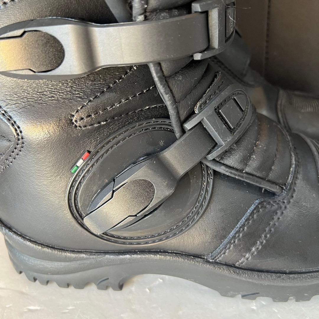 ガエルネ G-ADVENTURE バイク　シューズ　おしゃれブラック 26.5㎝