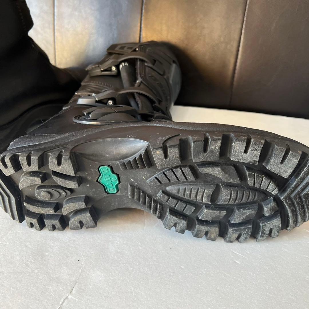 ガエルネ G-ADVENTURE バイク　シューズ　おしゃれブラック 26.5㎝