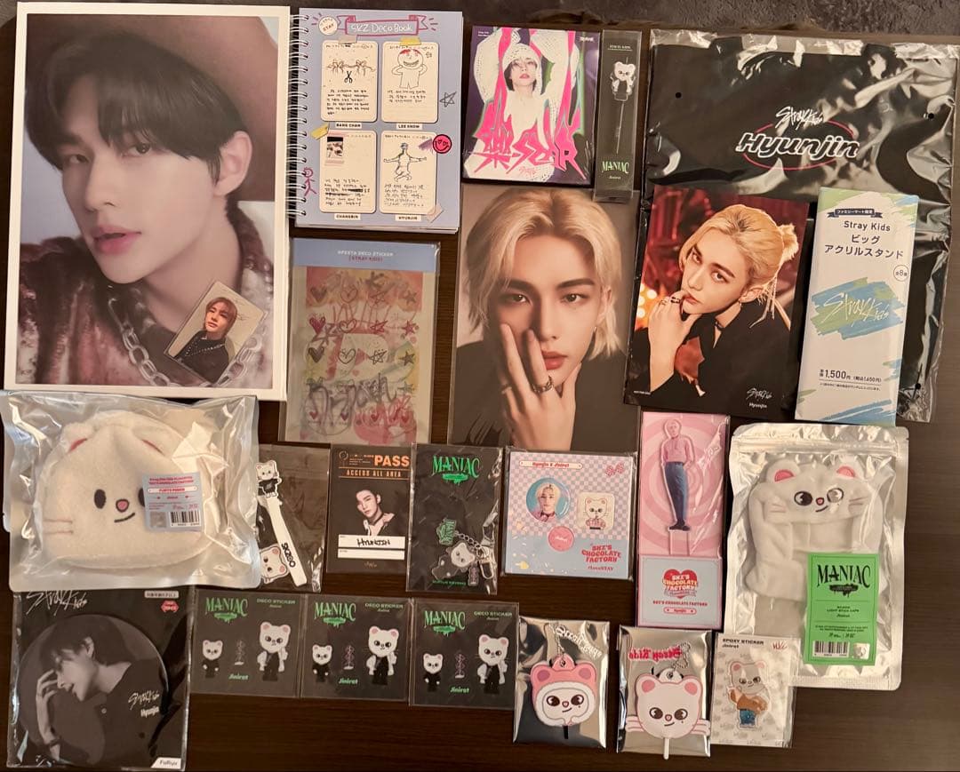 straykids ヒョンジン　トレカ　グッズ　まとめ売り