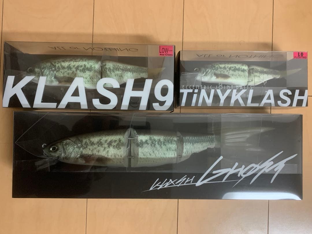 DRT BASS クラッシュ三兄弟セット　タイニークラッシュ　K9 ゴースト