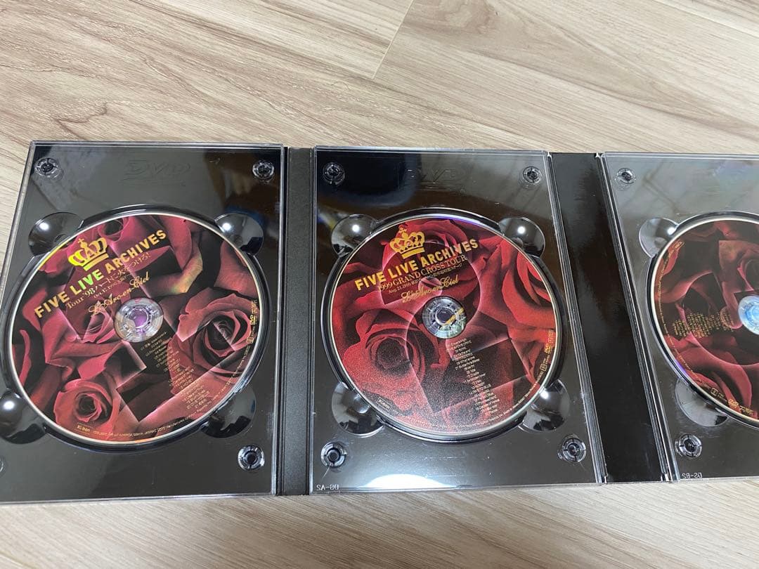 ラルク FIVE LIVE ARCHIVES 完全生産限定盤 DVD 美品