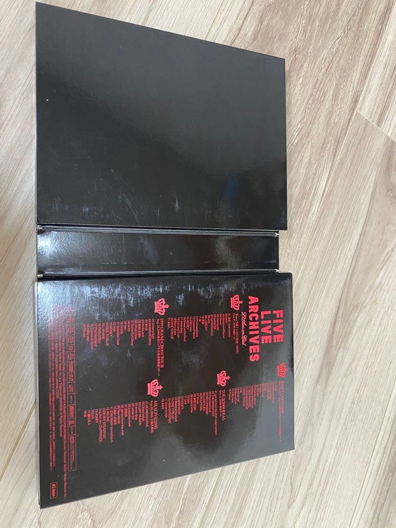 ラルク FIVE LIVE ARCHIVES 完全生産限定盤 DVD 美品