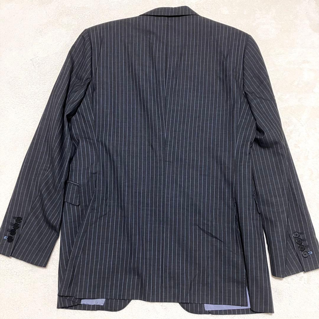 希少✨バーバリーブラックレーベル スーツ セットアップ ストライプ 裏地玉虫色