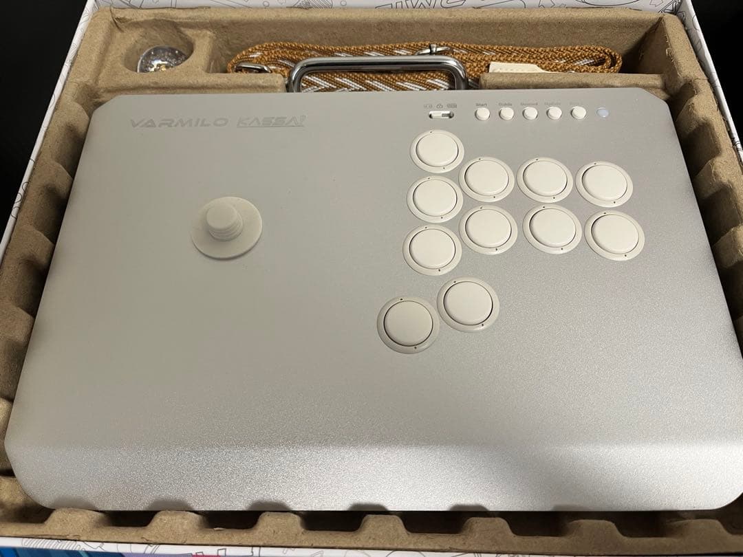 Varmilo KASSAI Lunar Silver アケコン レバータイプ