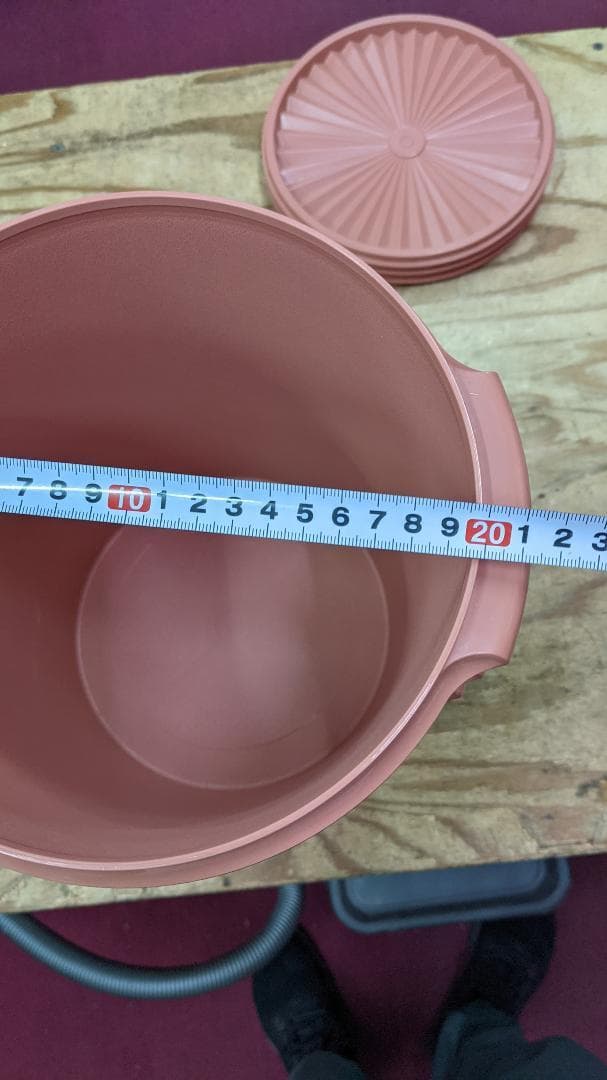 x2 タッパーウェア マキシデコレーター サーモン