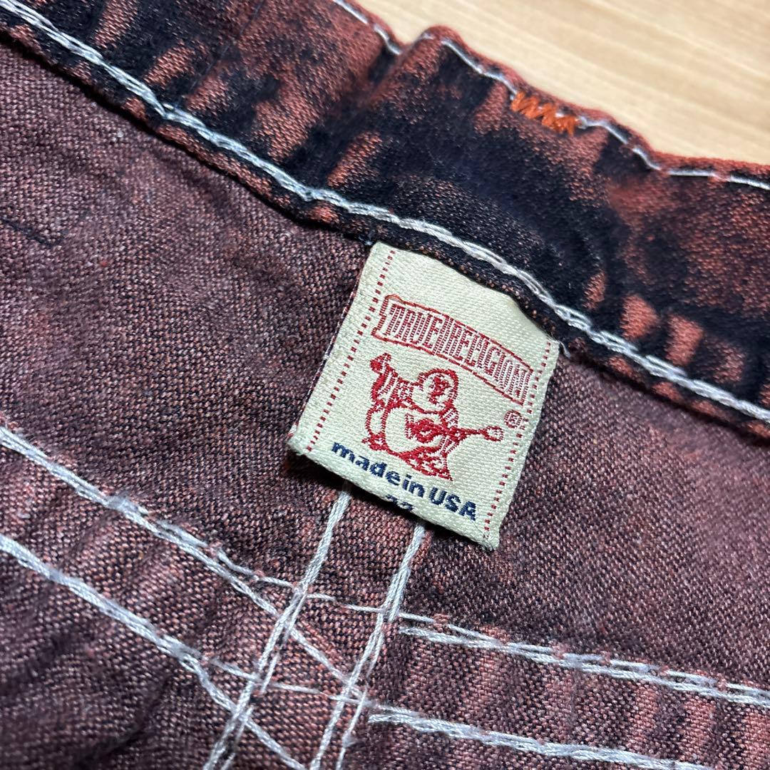 パンツ true religion half denimpants y2k grunge