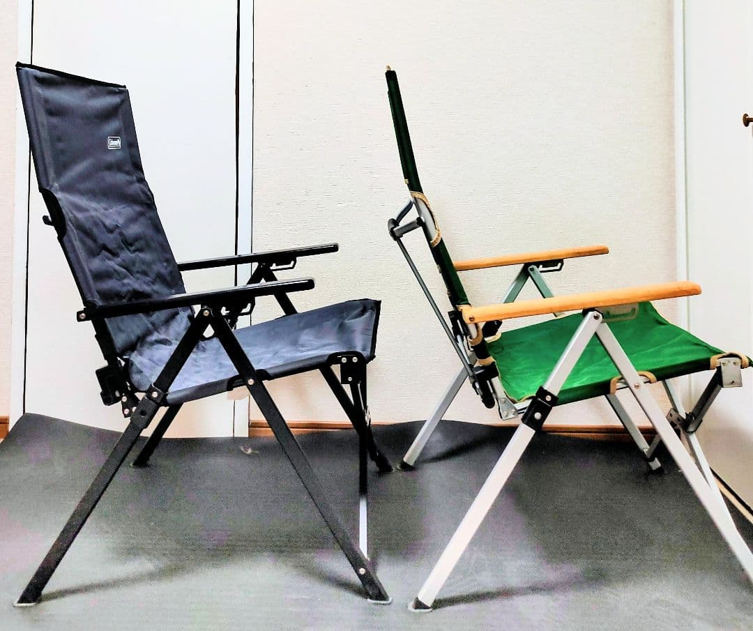 Coleman レイチェアー　3段階リクライニングチェアー　2点セット