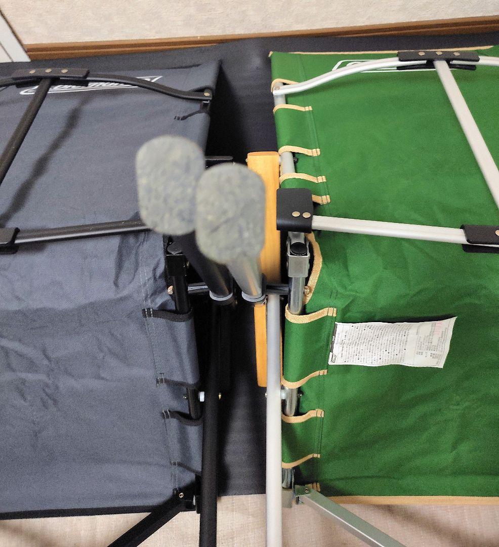 Coleman レイチェアー　3段階リクライニングチェアー　2点セット