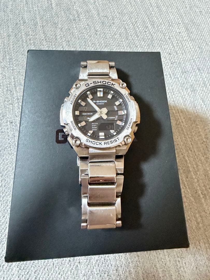 カシオ G-SHOCK　Gスチール　 GST-B600Dスマホリンク