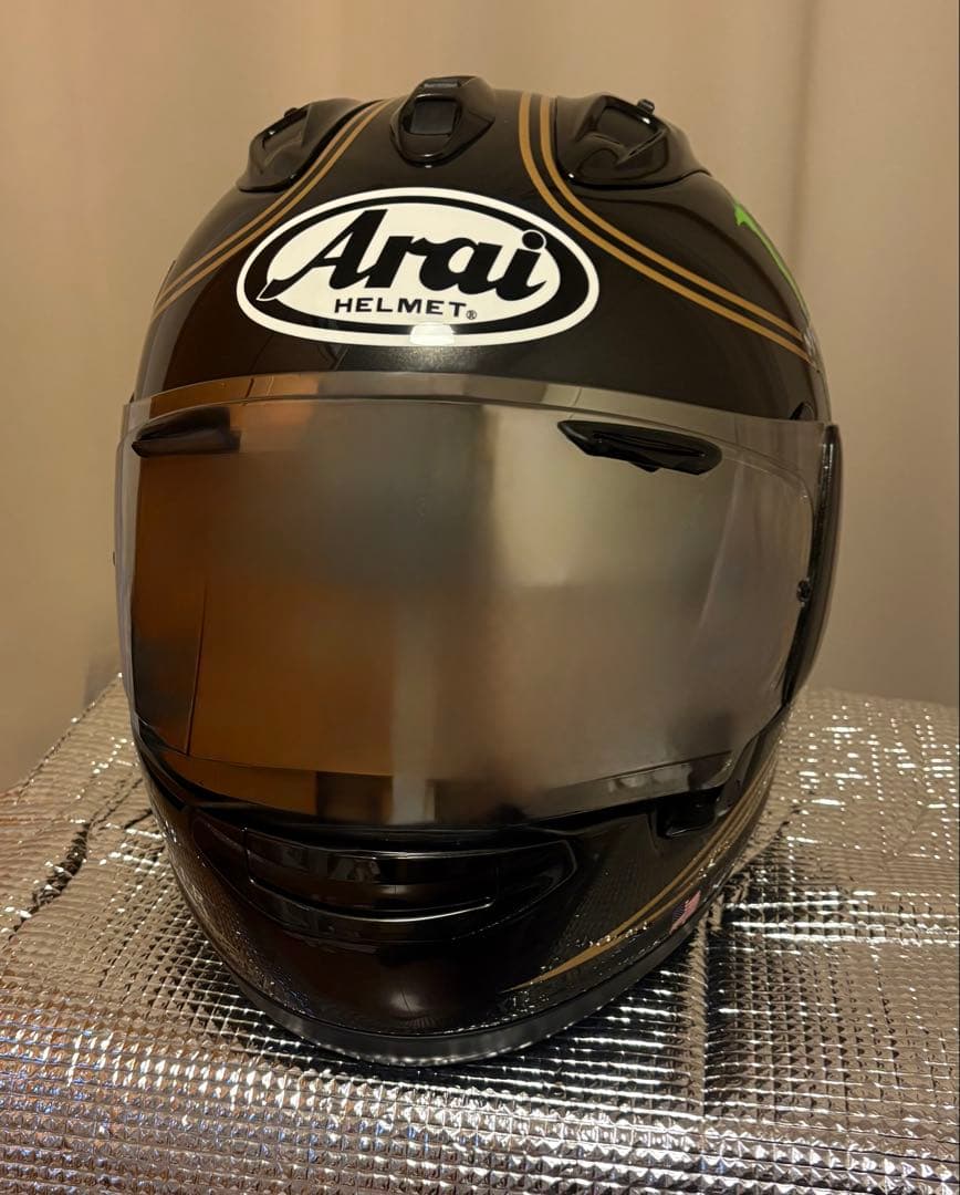 Arai RX-7X Spencer SPL ブラックゴールド 59-60