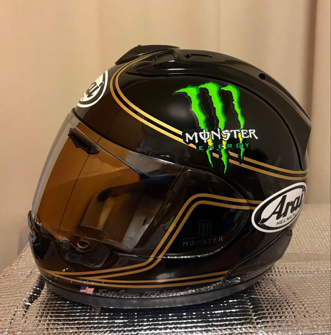 Arai RX-7X Spencer SPL ブラックゴールド 59-60