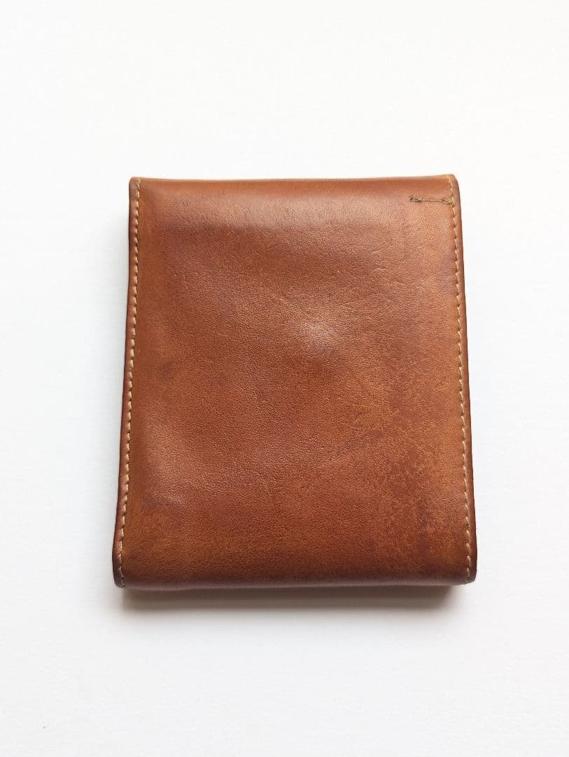 イルビゾンテ フラップウォレット コンパクト ヌメ革 希少 男女兼用