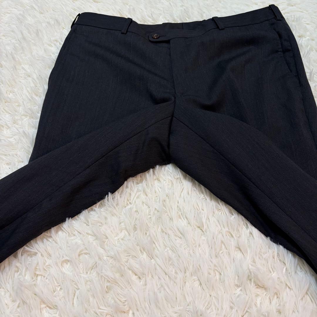 【美品】麻布テーラー JET CRUISE オーダー セットアップ チャコール