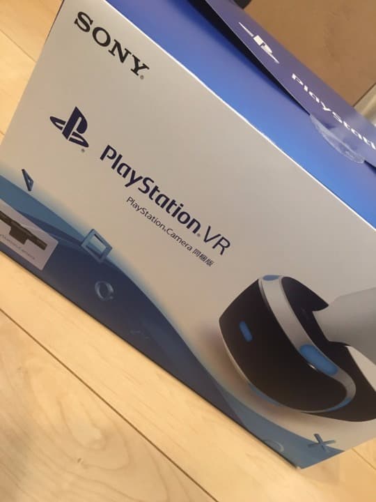 PSVR　カメラ同梱版ですー！＼(^o^)／　〇つ〇つ　←これセット