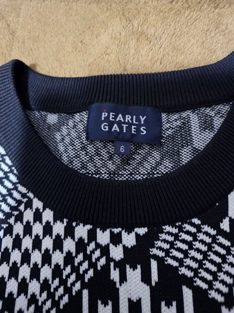 ☆ パーリーゲイツ　クールネックセーター サイズ6