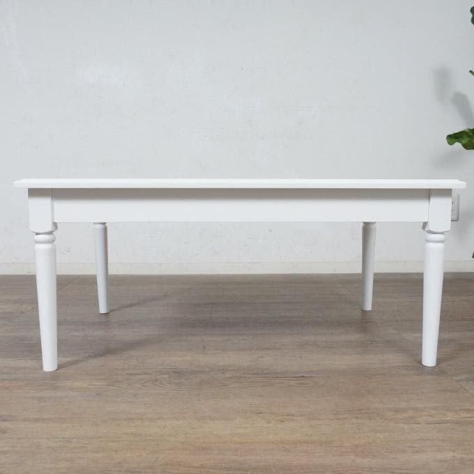 フォロー割【新品】エレガントな引出し付きローテーブル　ロマンティック