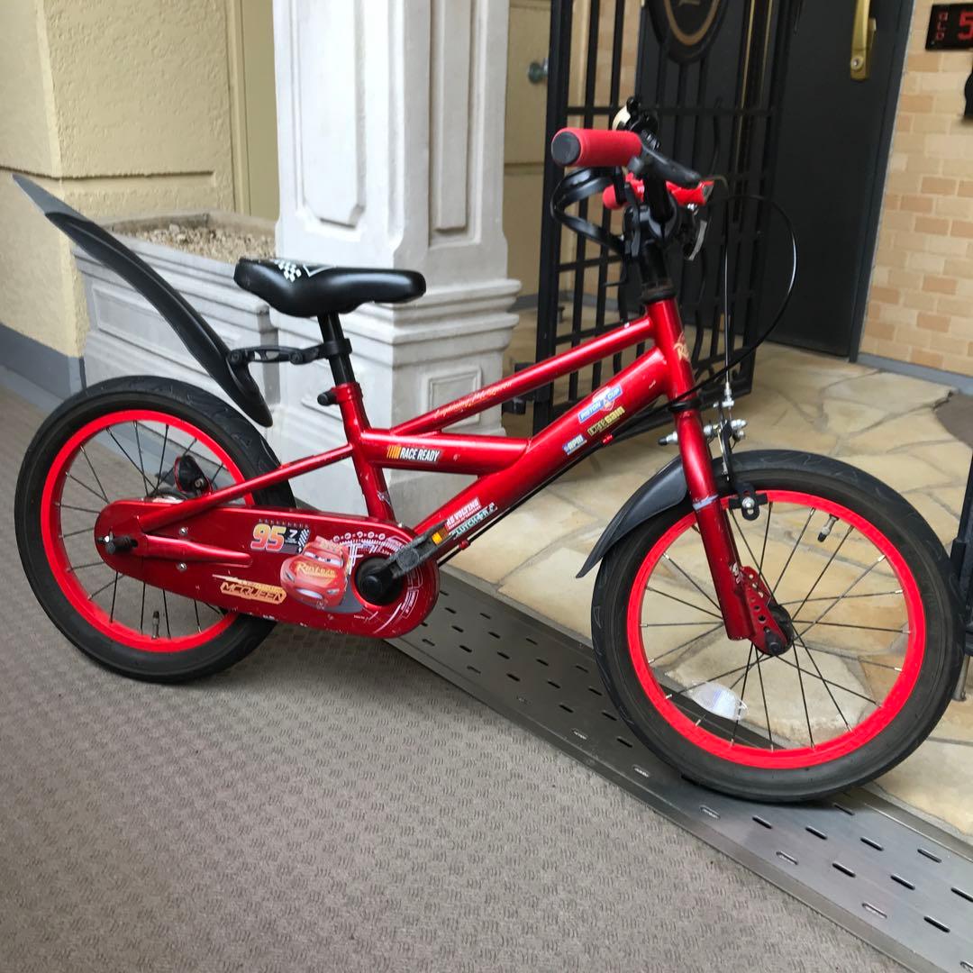 カーズ レース仕様 子供用自転車 レッド