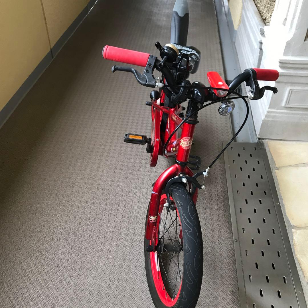 カーズ レース仕様 子供用自転車 レッド