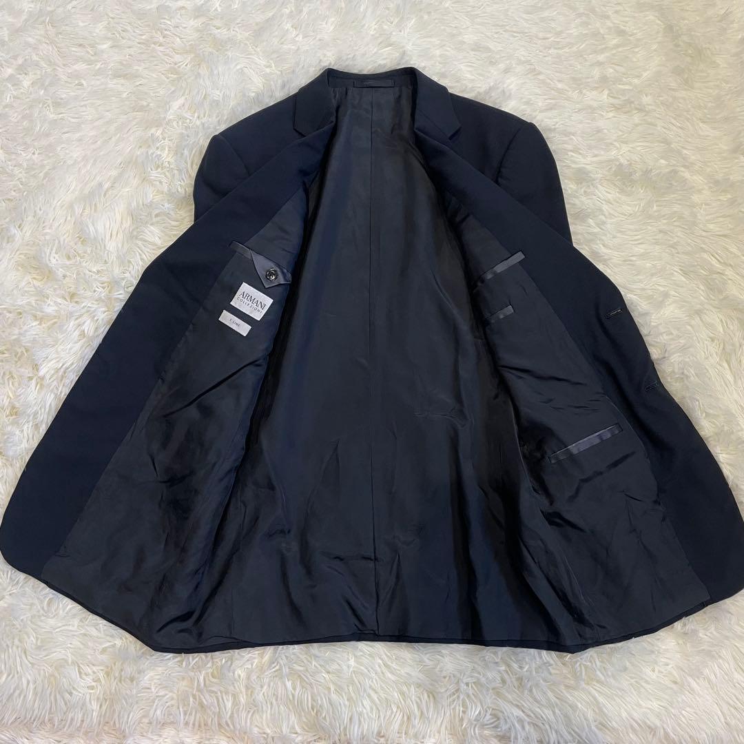 アルマーニ コレツォーニ セットアップ スーツ ネイビー 濃紺 T LINE