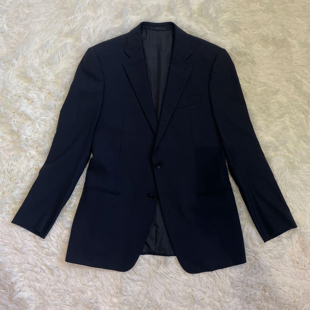 アルマーニ コレツォーニ セットアップ スーツ ネイビー 濃紺 T LINE