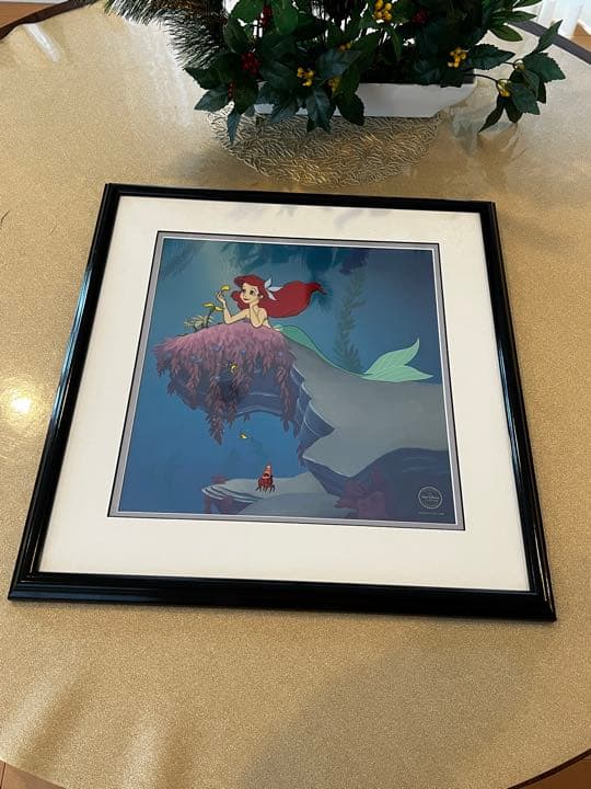 ウォルト・ディズニー　リトルマーメイド セリセル「He Loves me 」