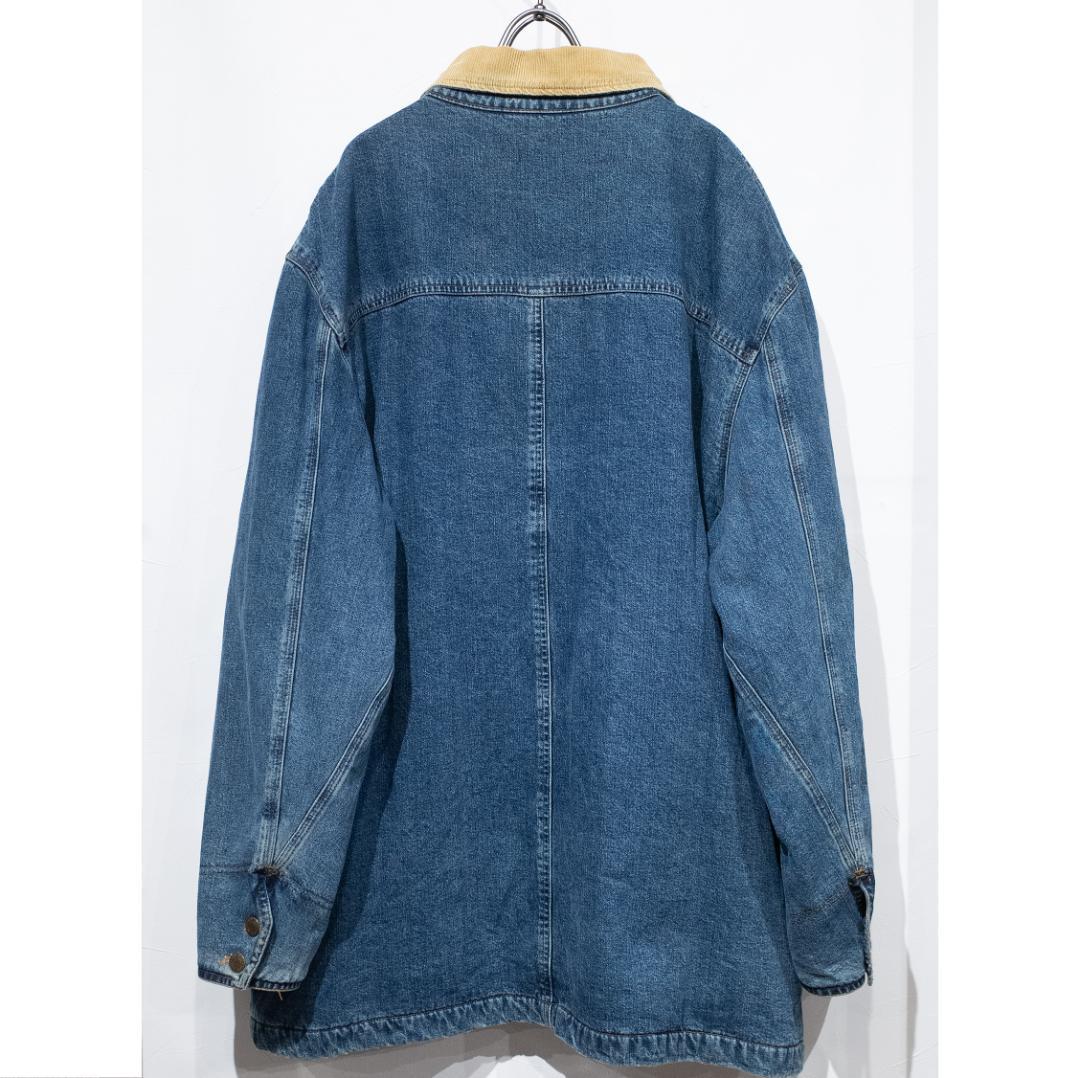90’s DKNY デニム カバーオール オーバーサイズ コーデュロイ L